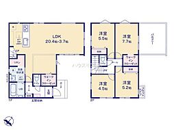 我孫子市中峠　2号棟　新築戸建