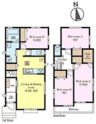 印西市木下　B号棟　新築戸建