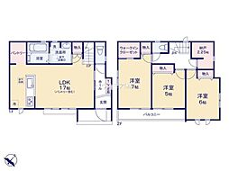松戸市樋野口　C号棟　新築戸建