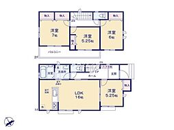 土浦市烏山4丁目　D号棟　新築戸建