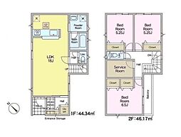柏市布施新町4丁目　2号棟　新築戸建