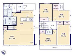 流山市東初石　2号棟　新築戸建