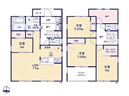 野田市木間ケ瀬　7号棟　新築戸建