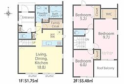 牛久市上柏田4丁目　新築戸建て