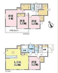 松戸市小山　B号棟　新築戸建て