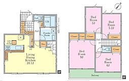 柏市東中新宿3丁目 新築戸建
