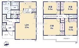 柏市東中新宿4丁目 1号棟 新築戸建