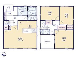 つくば市安食　1号棟　新築戸建て
