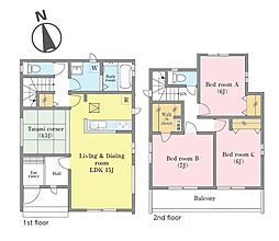 松戸市新松戸6丁目　M号棟　新築戸建て