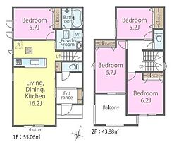 我孫子市青山　5号棟　新築戸建て