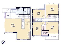 野田市宮崎新田　1号棟　新築戸建て