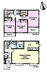 松戸市南花島3丁目A号棟　新築戸建