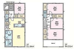 土浦市小岩田東2丁目　2号棟　新築戸建て