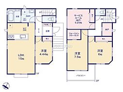柏市豊住3丁目　3号棟　新築戸建
