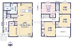 松戸市二十世紀が丘柿の木町　新築戸建