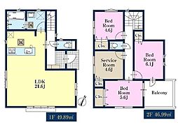 松戸市上矢切　1号棟　新築戸建て