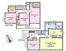 松戸市栄町8丁目　B号棟　新築戸建
