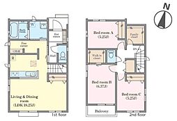 松戸市小金原8丁目　C号棟　新築戸建て