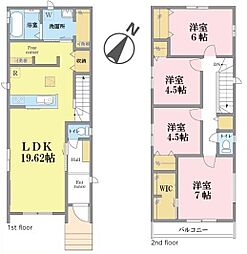 松戸市三矢小台3丁目　C号棟　新築戸建て