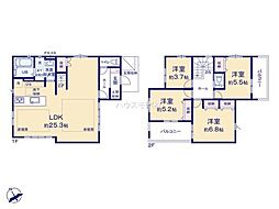 松戸市胡録台　2号棟　新築戸建