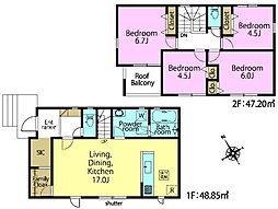 我孫子市南青山　1号棟　新築戸建