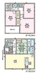 牛久市栄町2丁目　新築戸建て