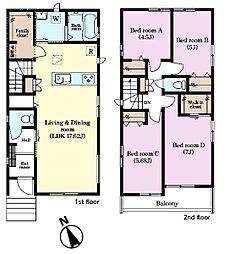 松戸市栗山　B号棟　新築戸建