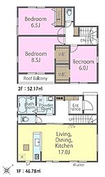 龍ケ崎市姫宮町　2号棟　新築戸建