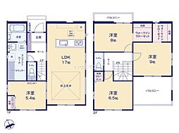土浦市桜町4丁目　2号棟　新築戸建