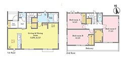 松戸市新松戸6丁目　F号棟　新築戸建て