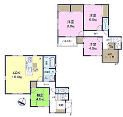 野田市中野台　1号棟　新築戸建て