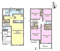 松戸市西馬橋4丁目　B号棟　新築戸建て