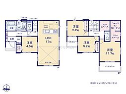 取手市本郷5丁目　1号棟　新築戸建て