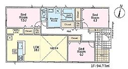 つくば市若森　4号棟　新築戸建て