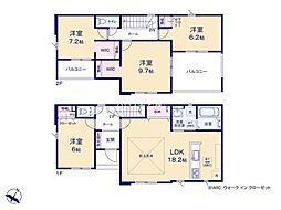 土浦市上高津　1号棟　新築戸建て
