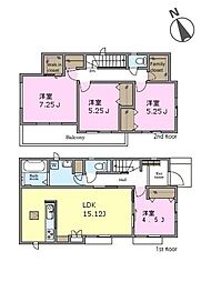 松戸市松戸新田　C号棟　新築戸建