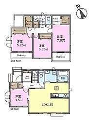 松戸市松戸新田　D号棟　新築戸建