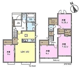 松戸市松戸新田　F号棟　新築戸建