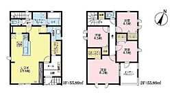 野田市野田　2号棟　新築戸建て