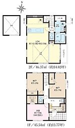 松戸市古ケ崎2丁目　2号棟　新築戸建