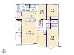 つくば市高野　1号棟　新築戸建て