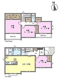 松戸市西馬橋4丁目　A号棟　新築戸建