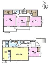 松戸市西馬橋4丁目　B号棟　新築戸建