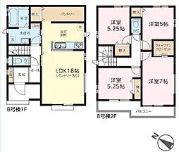 野田市山崎　B号棟　新築戸建て