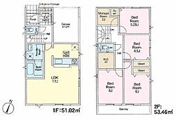 松戸市五香南1丁目　1号棟　新築戸建