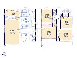 野田市山崎　2号棟　新築戸建て