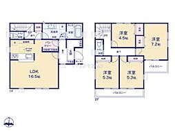 野田市山崎　4号棟　新築戸建て