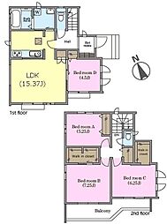 柏市柏　D号棟　新築戸建