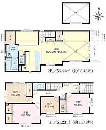 松戸市古ケ崎2丁目　1号棟　新築戸建