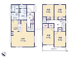 我孫子市布佐　2号棟　新築戸建